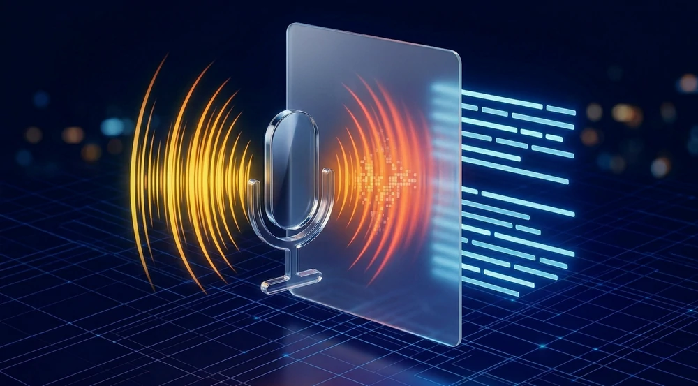 Voqia transcription audio IA gratuite en temps reel